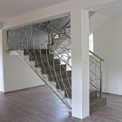 Nerezové interiérové zábradlie - moderný dizajn Nerezové interiérové zábradlie - moderný dizajn