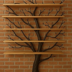 Tree Bookshelf a hand-forged work of art Tree Bookshelf a hand-forged work of art