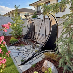 Wrought Iron Garden Swing with Quality Guarantee